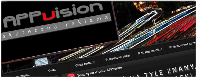 AppVision - strona internetowa